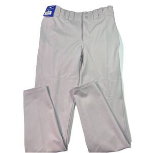 Mizuno Men's Premier Pro Tapered Baseball Pant Adult Small Gray 179591 NWT